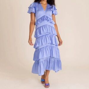 Alden Adair Penelope Dress - Periwinkle